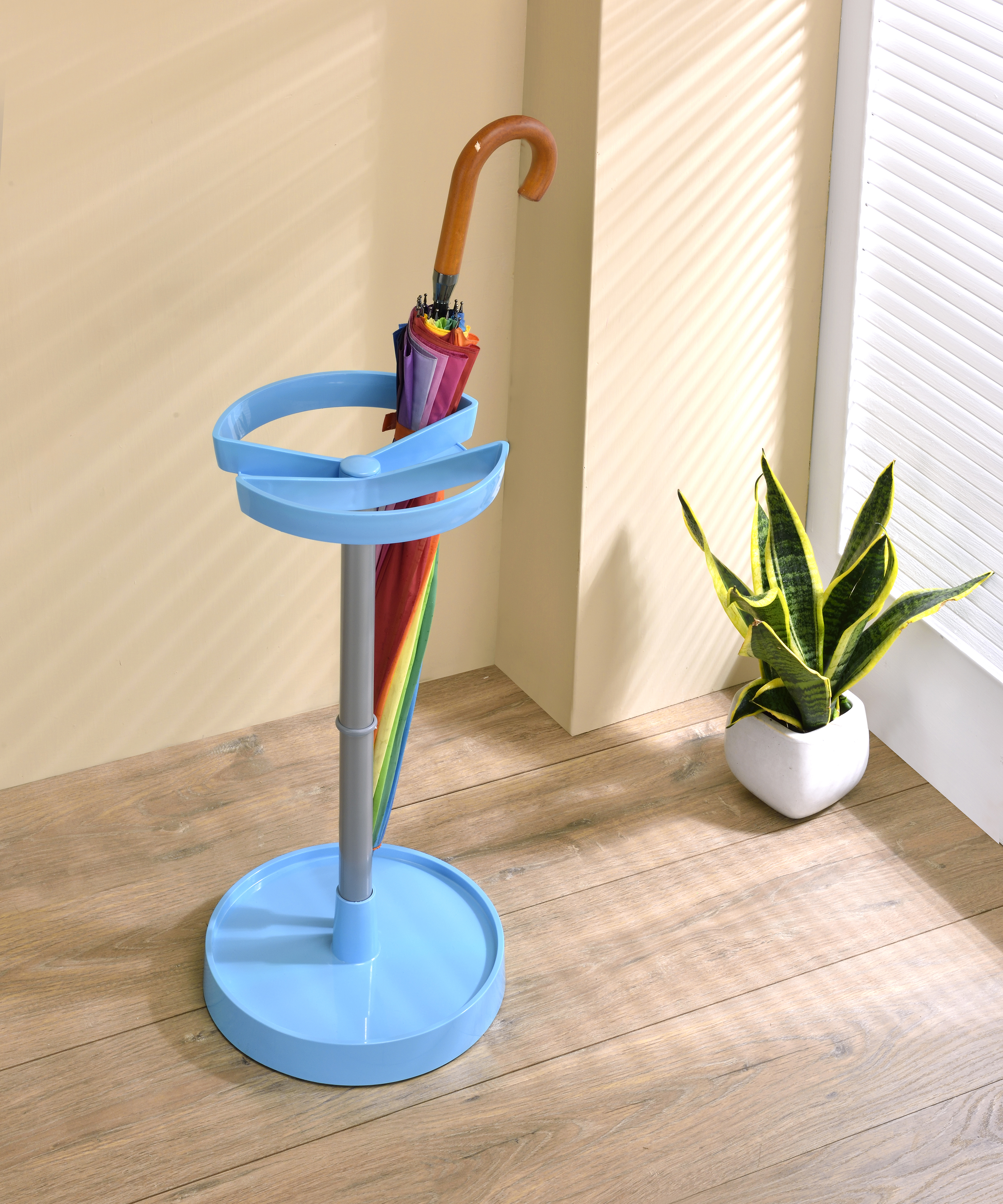 umbrella rack stand on Kings Brand Furniture Bromna Umbrella Stand Rack Umbrella Holder Blue Ebay